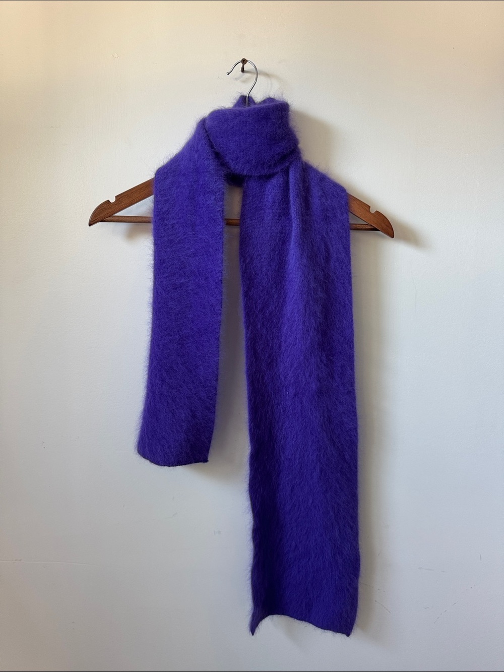 Plush Purple Women's Scarf